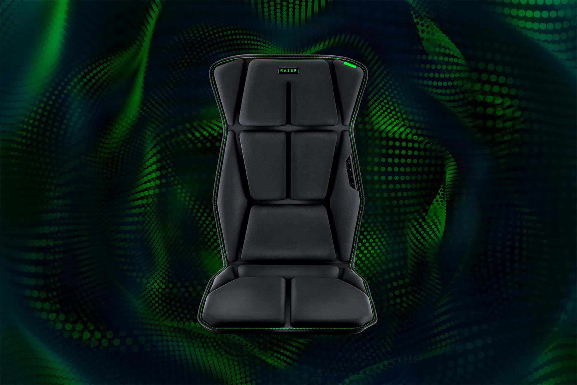 Razer lanza el cojín para juegos Freyja con hápticos multidireccionales para una inmersión extrema