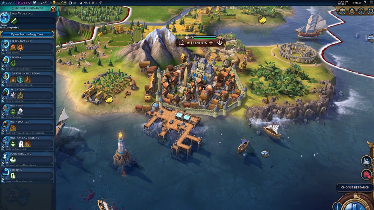 Civilization VI obtiene un aumento de velocidad gracias a la actualización de Apple Silicon