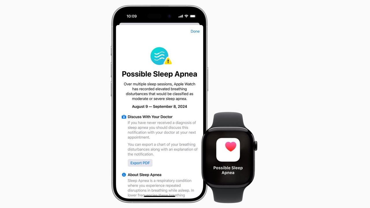 Cómo funciona la detección de apnea del sueño del Apple Watch en watchOS 11