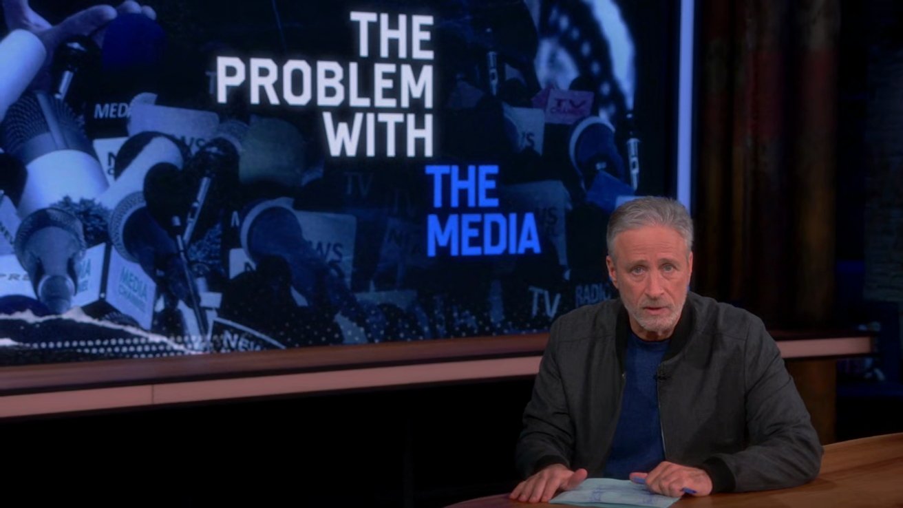 Las grandes tecnológicas revolucionan la producción televisiva, se lamenta Jon Stewart