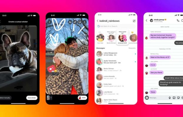 Instagram hace que los mensajes directos sean más interesantes con nuevas funciones