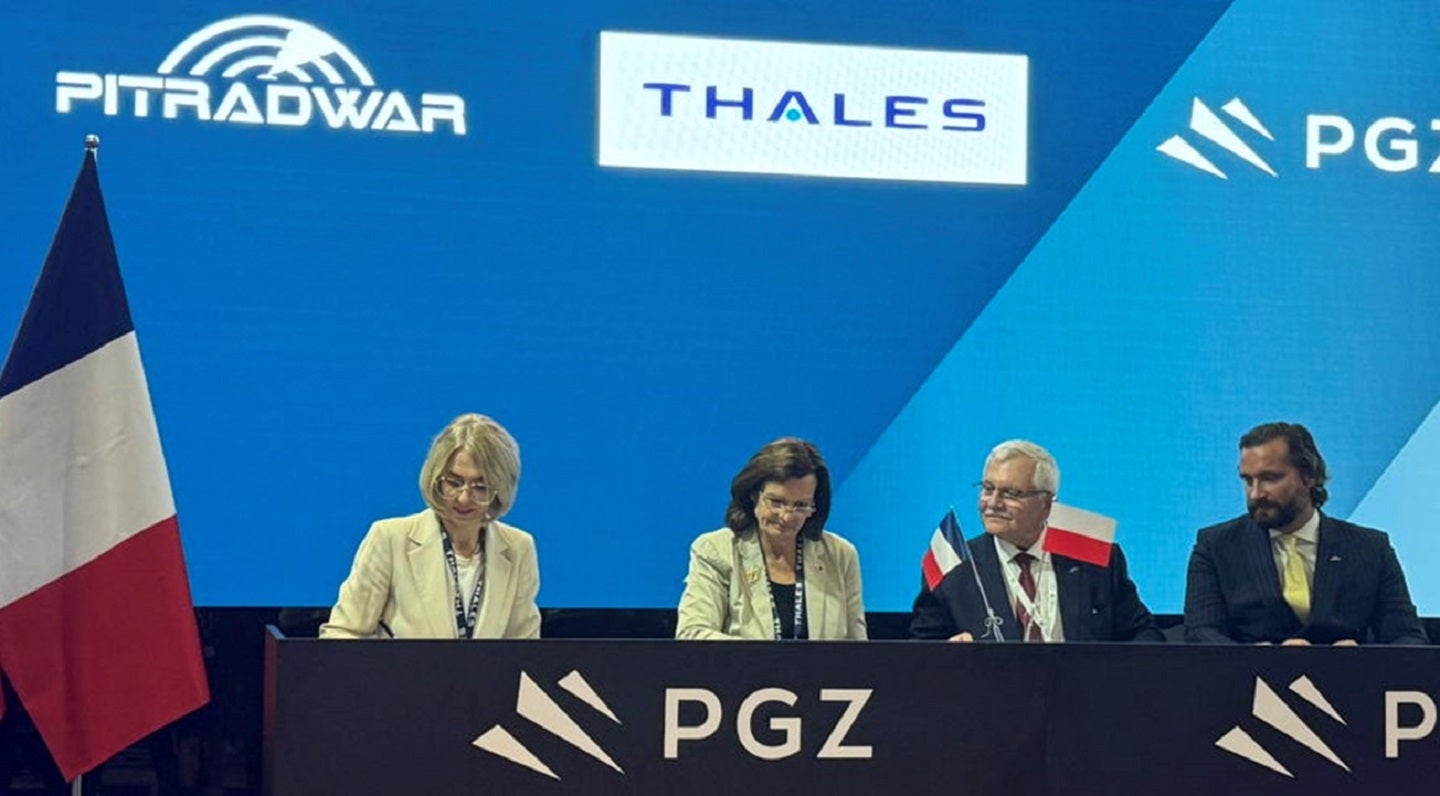 Impulso a la tecnología de radar gracias a la firma de un memorando de entendimiento entre Thales y PGZ