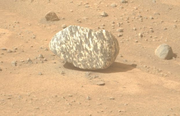 La piedra cebra: el sorpresivo hallazgo de Perseverance en Marte