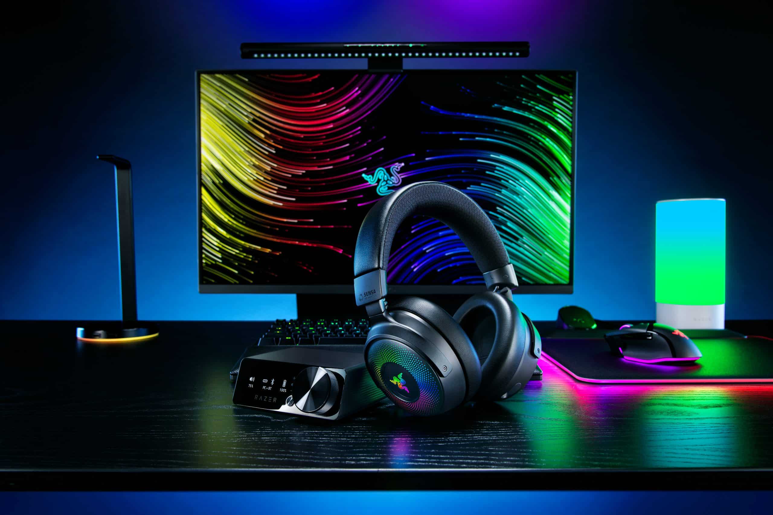 Kraken V4 Pro de Razer admite reproducción de audio simultánea