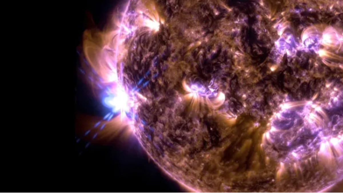 Una llamarada solar de clase X estalla en el Sol y podría haberse liberado una eyección de masa coronal dirigida a la Tierra