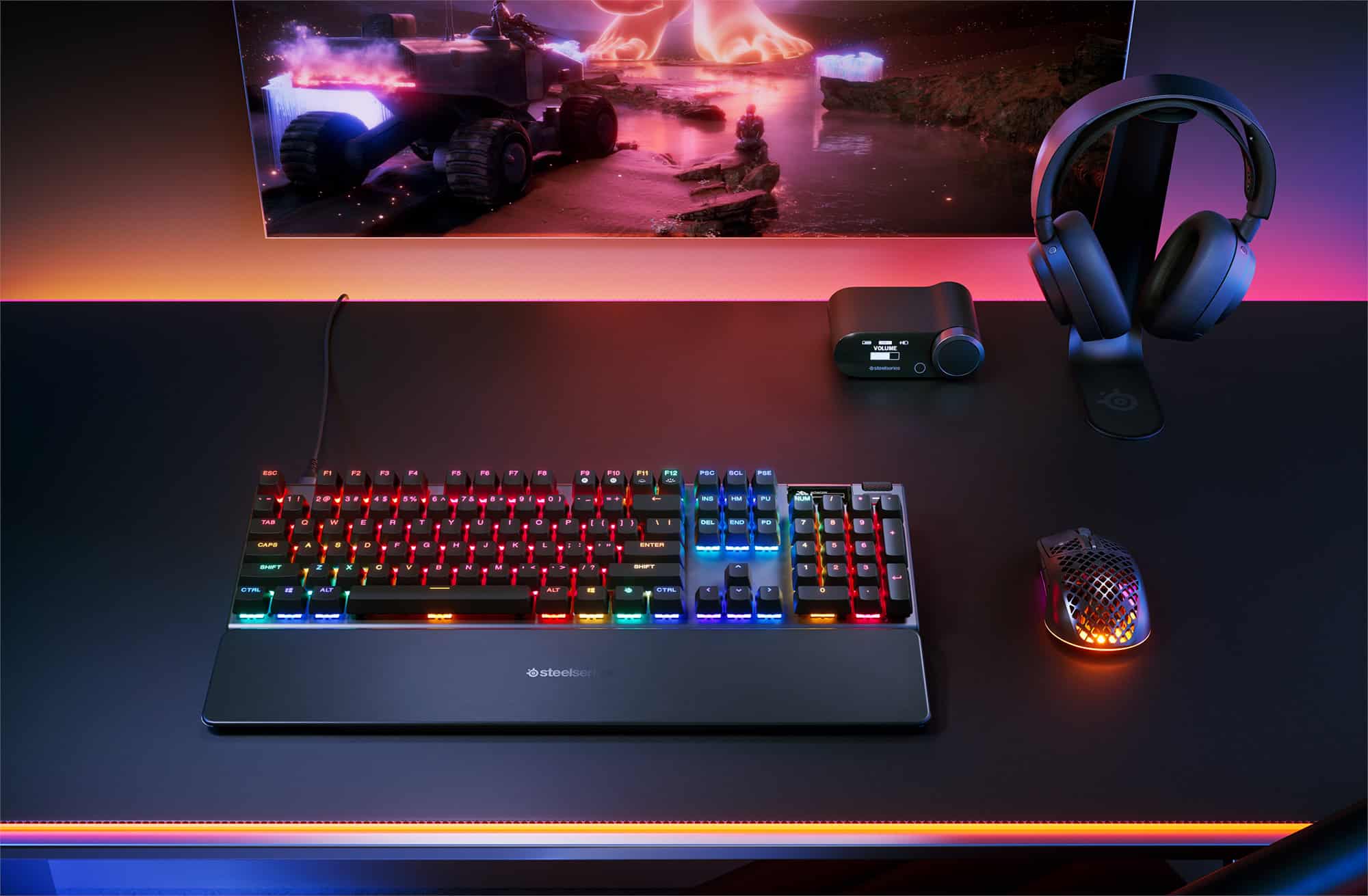 El teclado Apex Pro 3 de SteelSeries utiliza sensores Hall Effect Gen 3