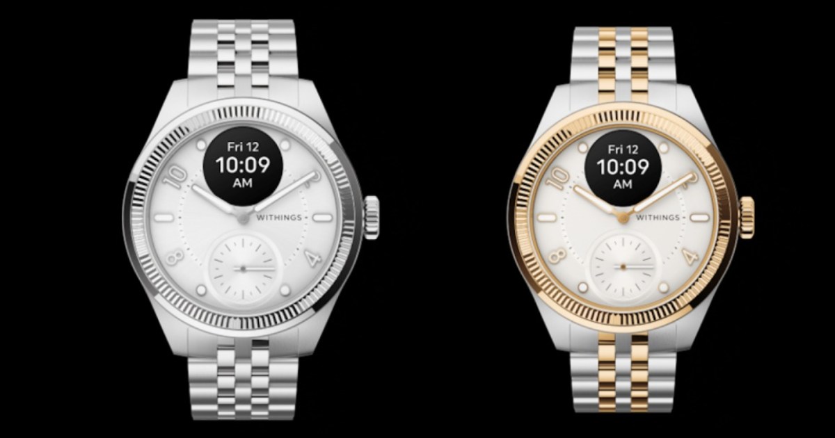 Withings creó el reloj inteligente más llamativo que jamás haya adornado tu muñeca