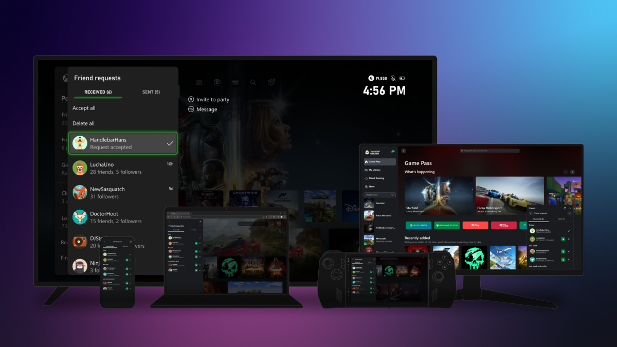 Las solicitudes de amistad vuelven a Xbox