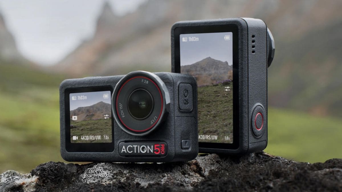Se lanza la DJI Osmo Action 5 Pro con grabación de video 4K a 60 FPS con poca luz y hasta 4 horas de duración de batería