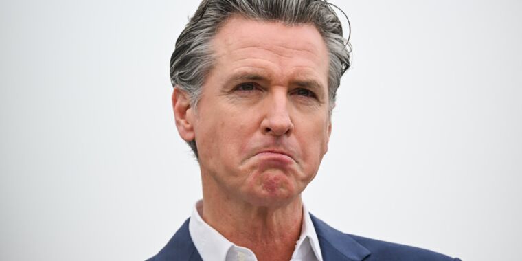 Gobernador de California veta proyecto de ley que exige señales de exclusión voluntaria para la venta de datos de usuarios