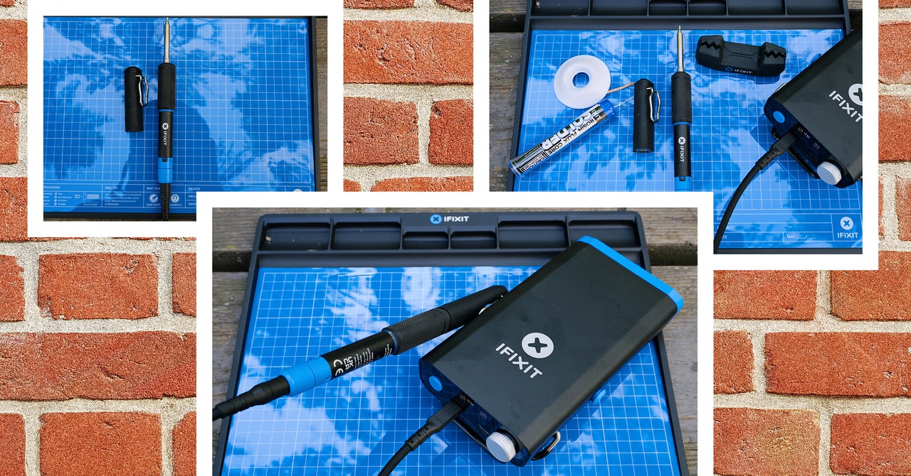 Reseña del soldador portátil iFixit: digno de su banco de trabajo