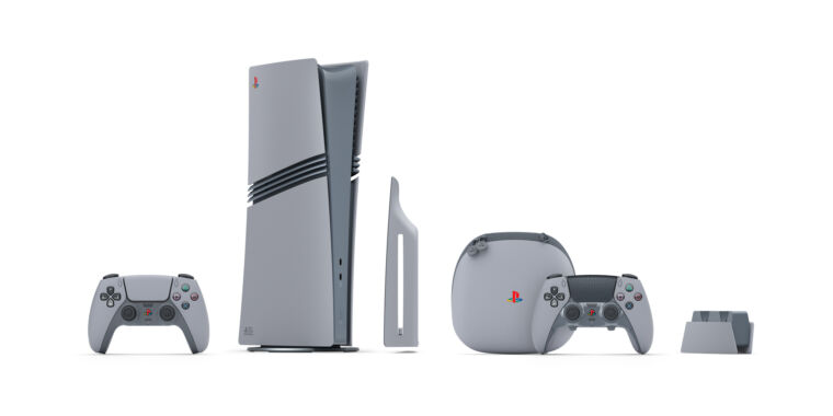 La edición limitada de PS5 y PS5 Pro por el 30.° aniversario trae de vuelta el plástico gris de mediados de los 90