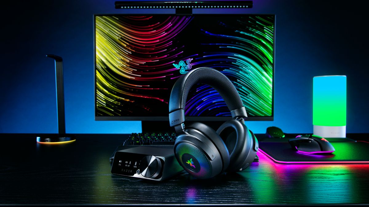 Razer presenta los auriculares Kraken V4 Pro y un cojín de asiento háptico (sí, de verdad) en RazerCon 2024