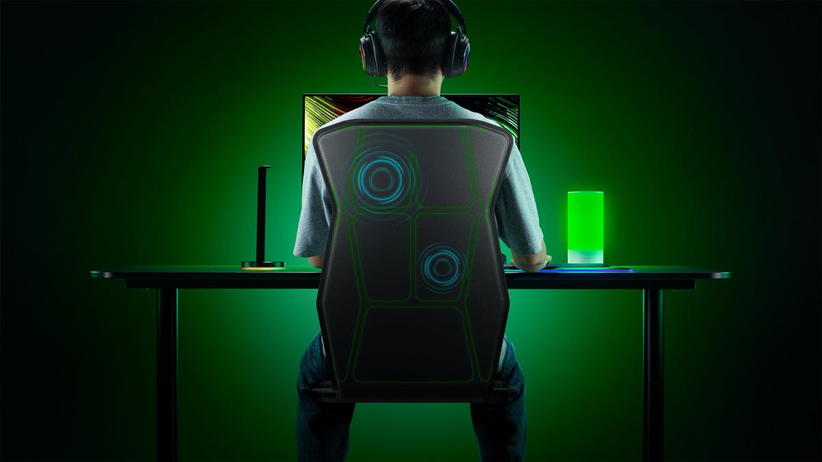 El Sensa Haptics actualizado de Razer tiene tu espalda (y tus piernas y cabeza)