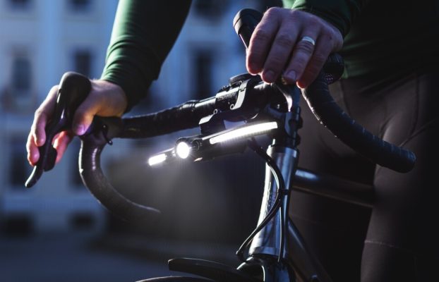 El sistema de iluminación envolvente está diseñado para atraer la atención de los conductores hacia las bicicletas.