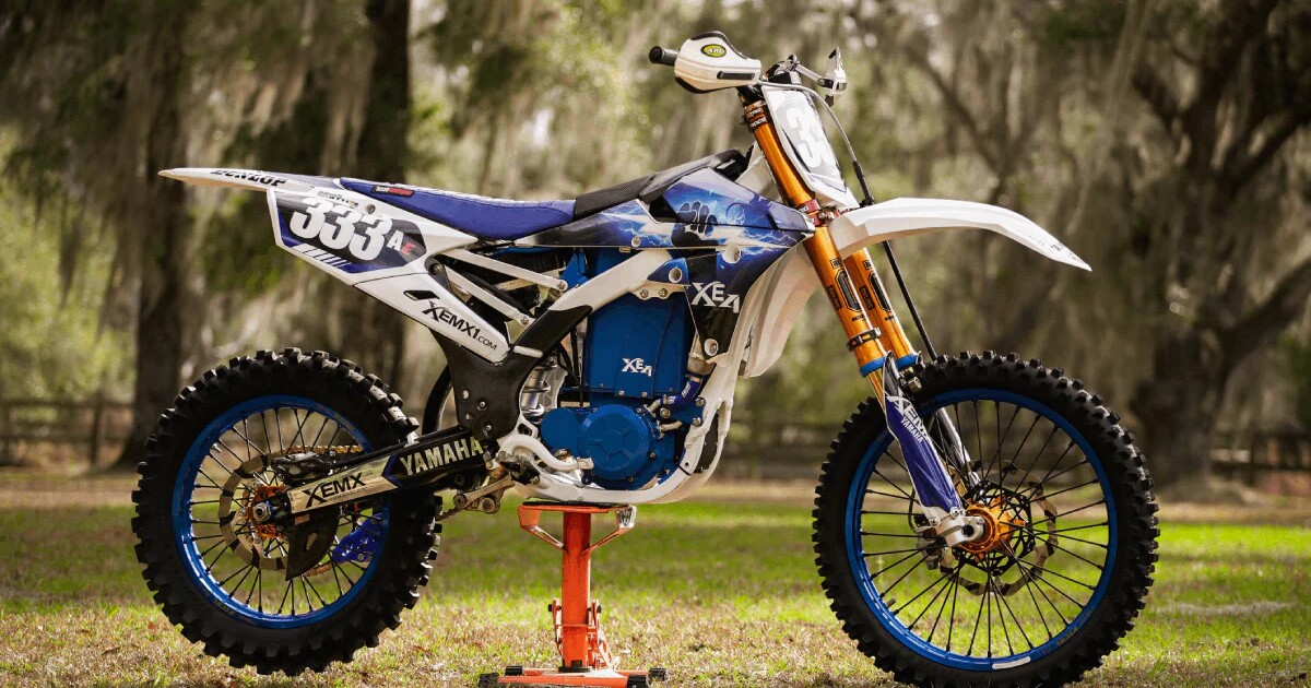 La Yamaha eléctrica hot-rod está lista para conquistar el mundo del motocross