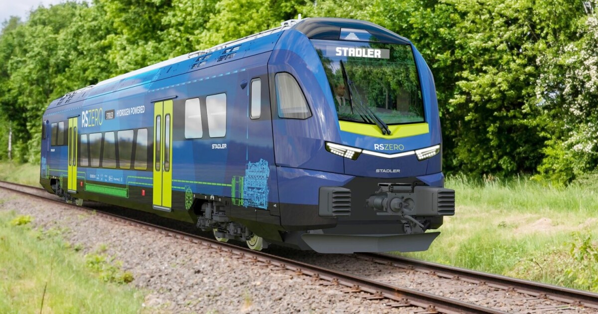 ¿Hidrógeno o batería? El primer tren del mundo se desplaza con cualquiera de los dos