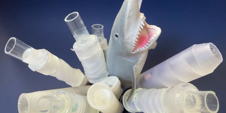 Estas tuberías impresas en 3D inspiradas en los intestinos de los tiburones superan a las válvulas Tesla