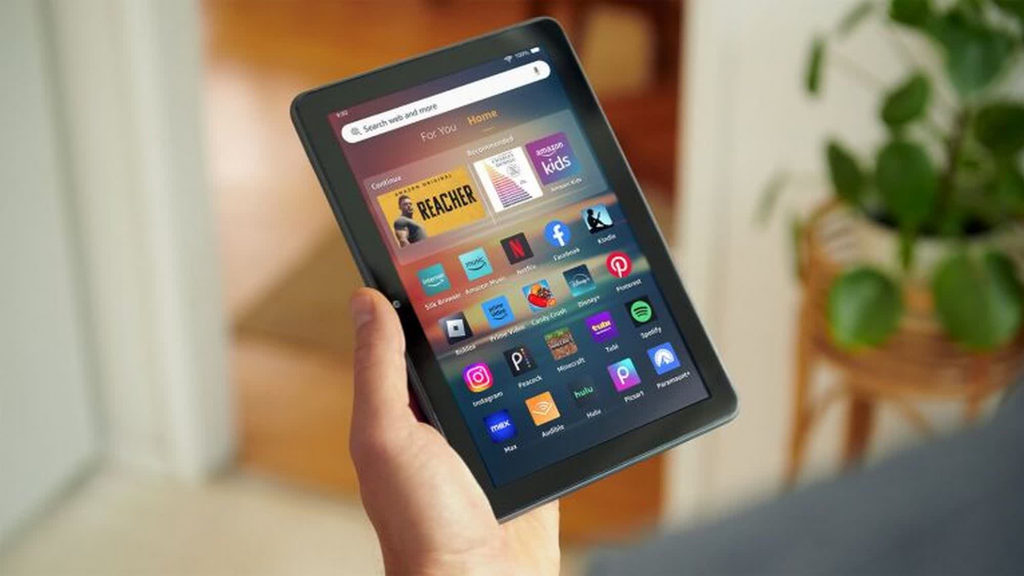 Las nuevas tabletas Fire HD 8 de Amazon con funciones de inteligencia artificial comienzan en $ 55