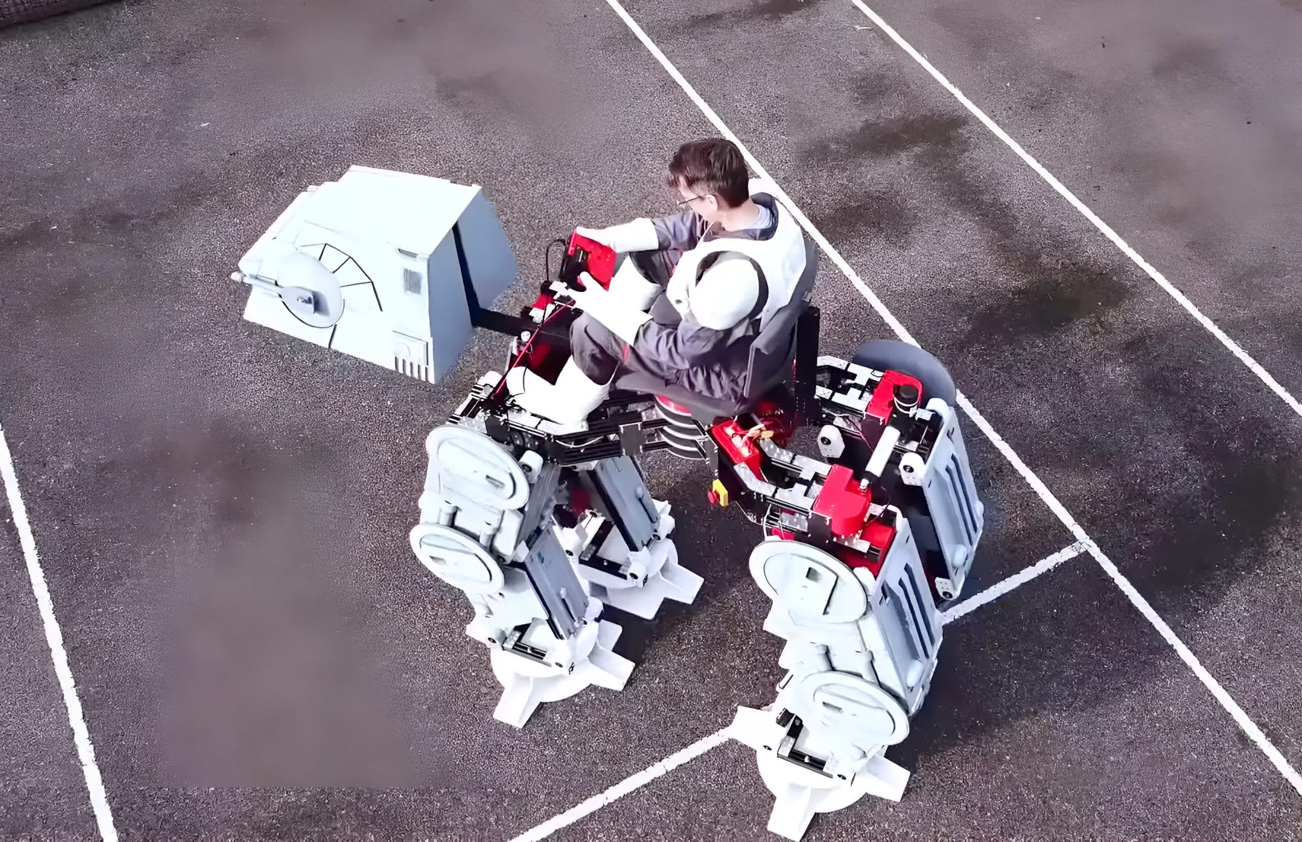 Un fan de Star Wars imprime en 3D un modelo AT-AT funcional que puedes montar como un caballo