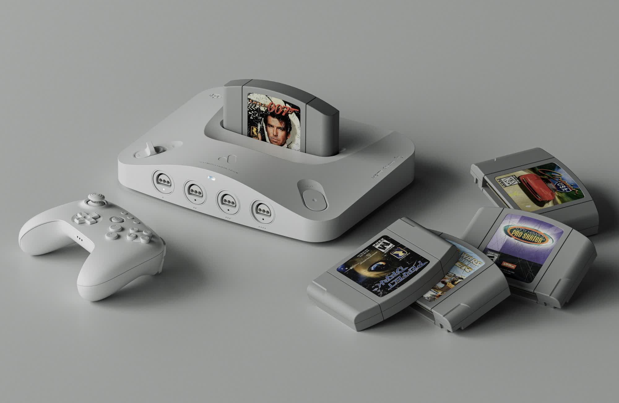 Analogue 3D es una nueva versión moderna de N64 que reproduce carritos originales en 4K