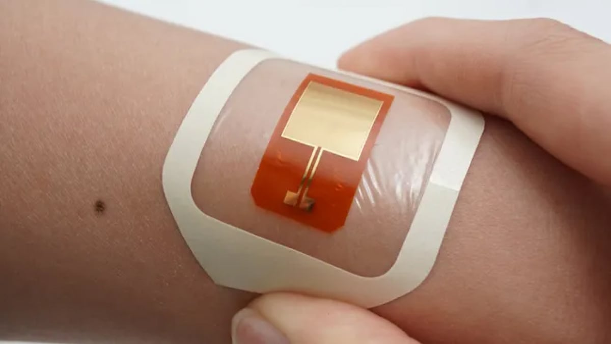 Un nuevo dispositivo de parche utiliza electricidad para combatir las bacterias dañinas de la piel