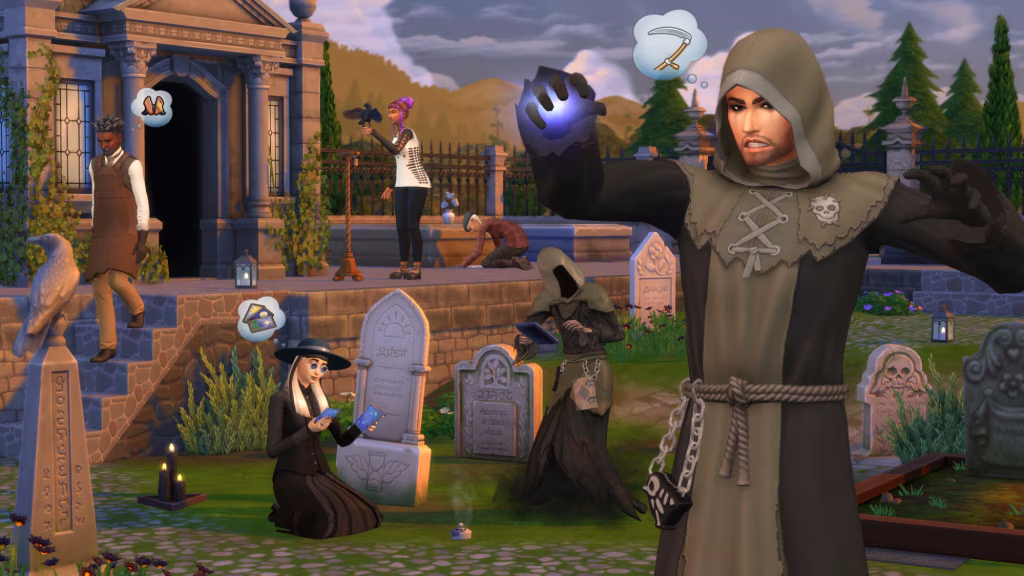 Encuentra una nueva vida en la muerte en la expansión temática de Halloween de Los Sims 4