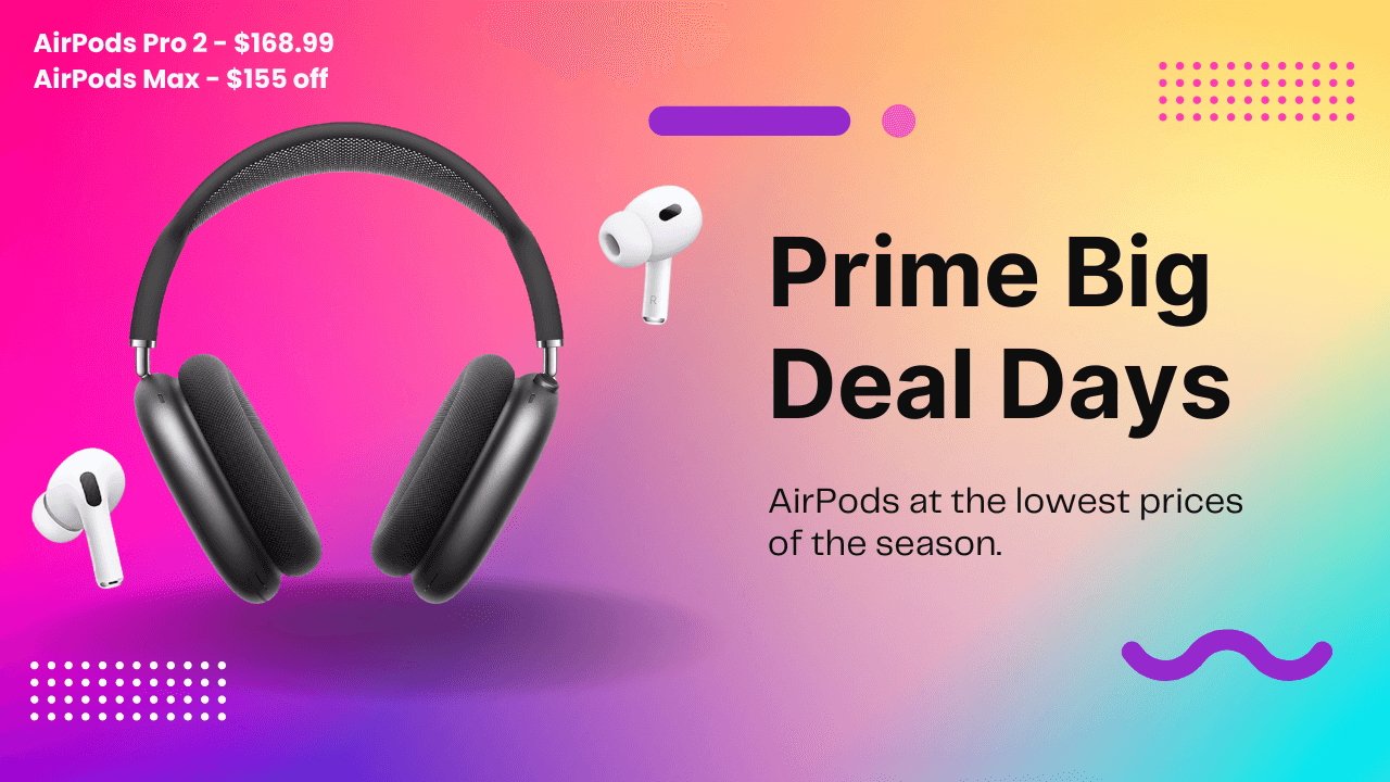 Precios récord en AirPods para el Amazon Prime Day de octubre