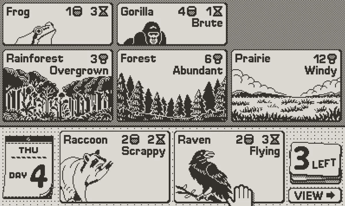 Spilled Mushrooms es mi nueva adicción al juego de cartas Playdate