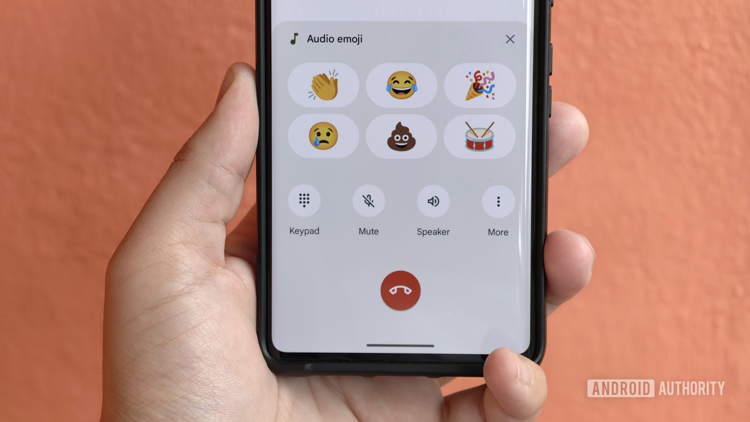Audio Emoji con temática festiva llegará a la aplicación Teléfono (desmontaje de APK)