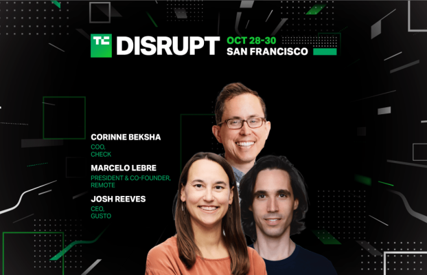 Check, Remote y Gusto discuten el futuro del trabajo en Disrupt 2024