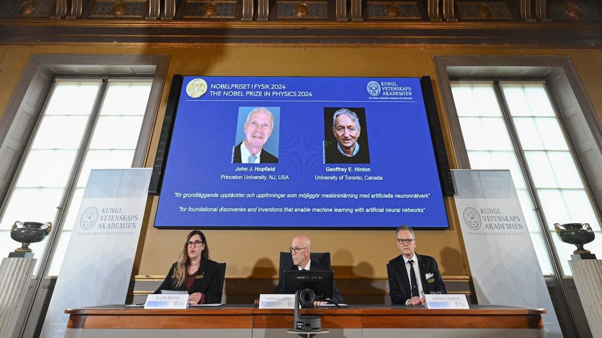 Geoff Hinton y John Hopfield ganan el Premio Nobel de Física por su trabajo en la IA fundamental