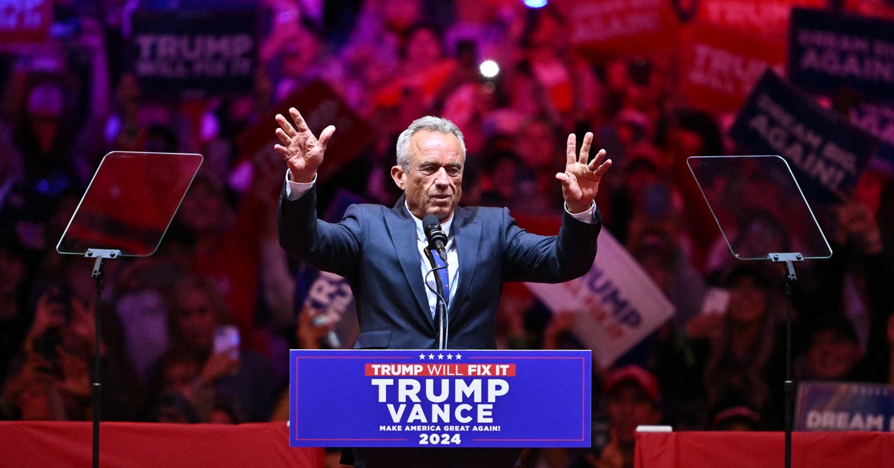 Donald Trump promete dejar que Robert F. Kennedy Jr. «se vuelva loco con la salud» si es elegido
