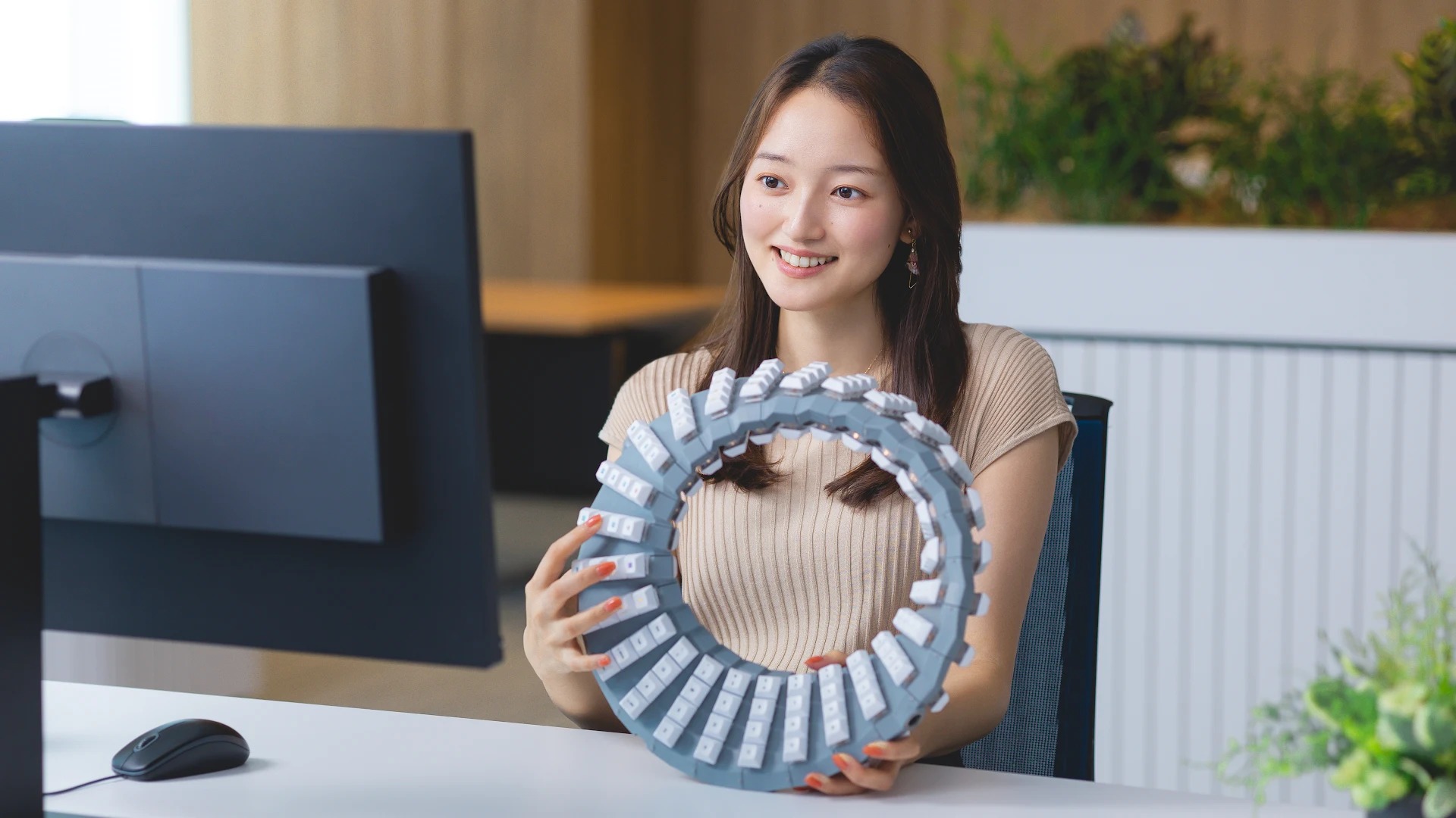 El teclado Gboard circular de doble cara de Google es tan loco como parece