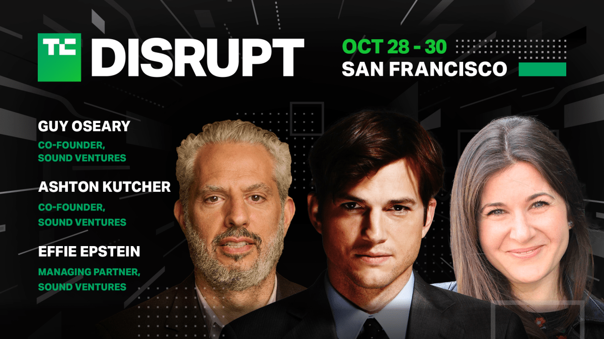 Ashton Kutcher, Effie Epstein y Guy Oseary llegarán a Disrupt 2024