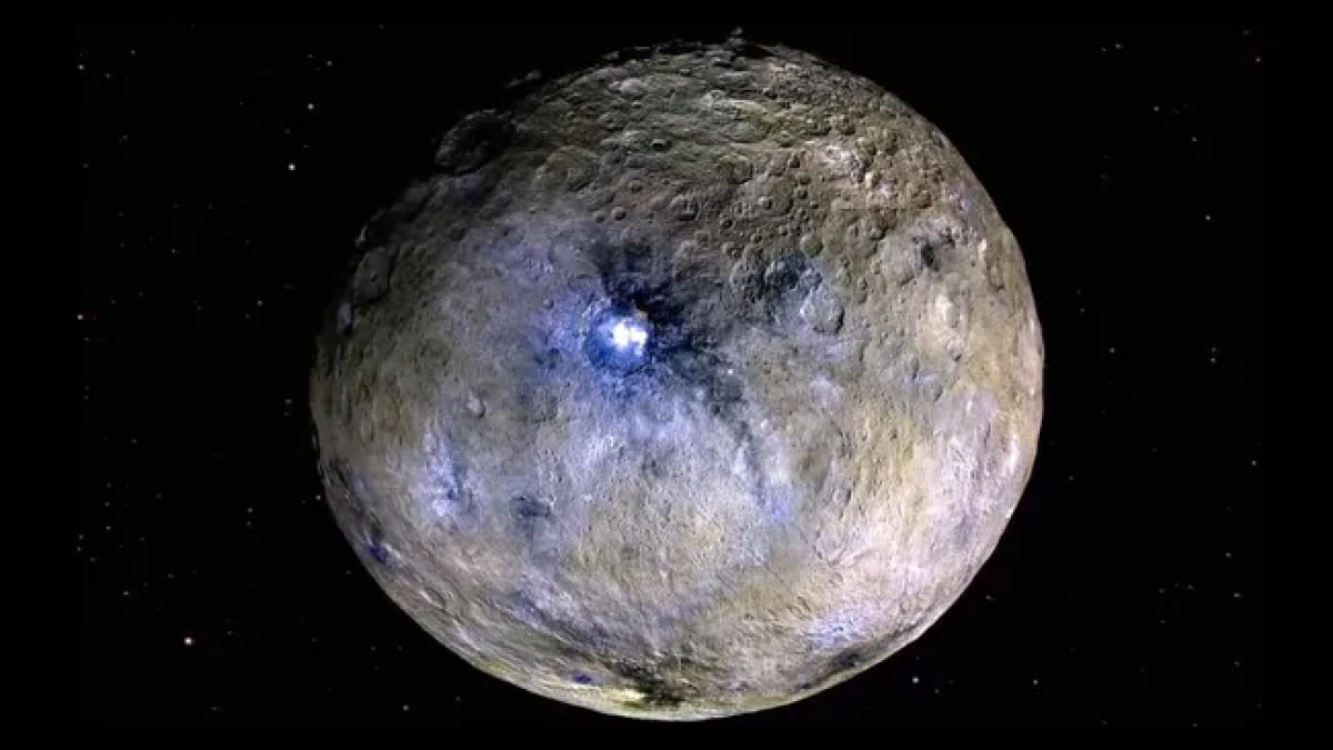 El planeta enano Ceres alguna vez albergó un océano fangoso debajo de su superficie helada