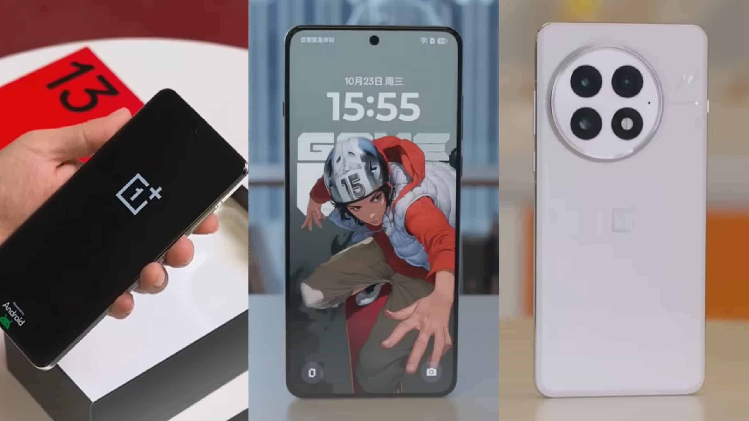 OnePlus 13 sin caja antes del lanzamiento; especificaciones de la cámara confirmadas