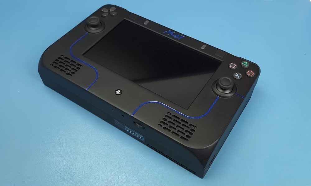 Convierten PS4 en una consola portátil totalmente funcional