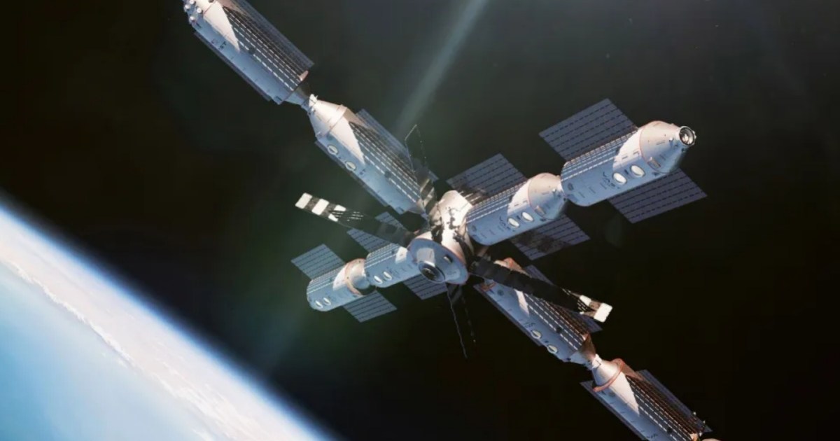 Acá está el posible reemplazante de la Estación Espacial Internacional