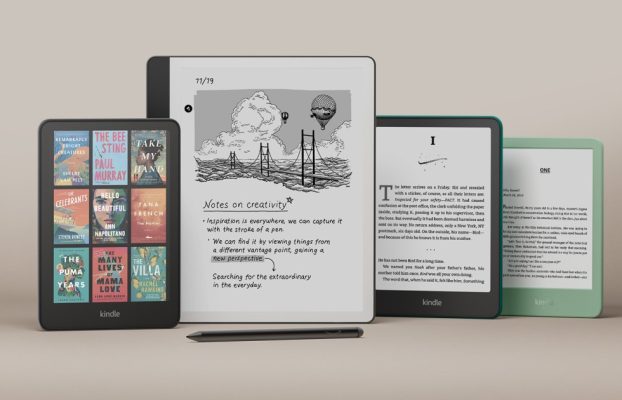 Nueva familia Amazon Kindle, incluido el primero en color