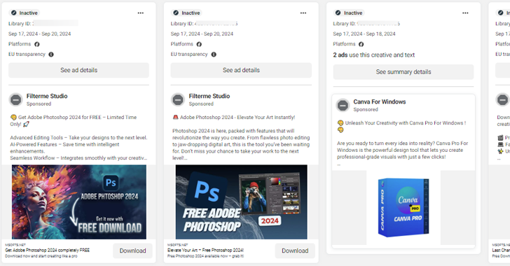 Campaña de publicidad maliciosa secuestra cuentas de Facebook para difundir el malware SYS01stealer