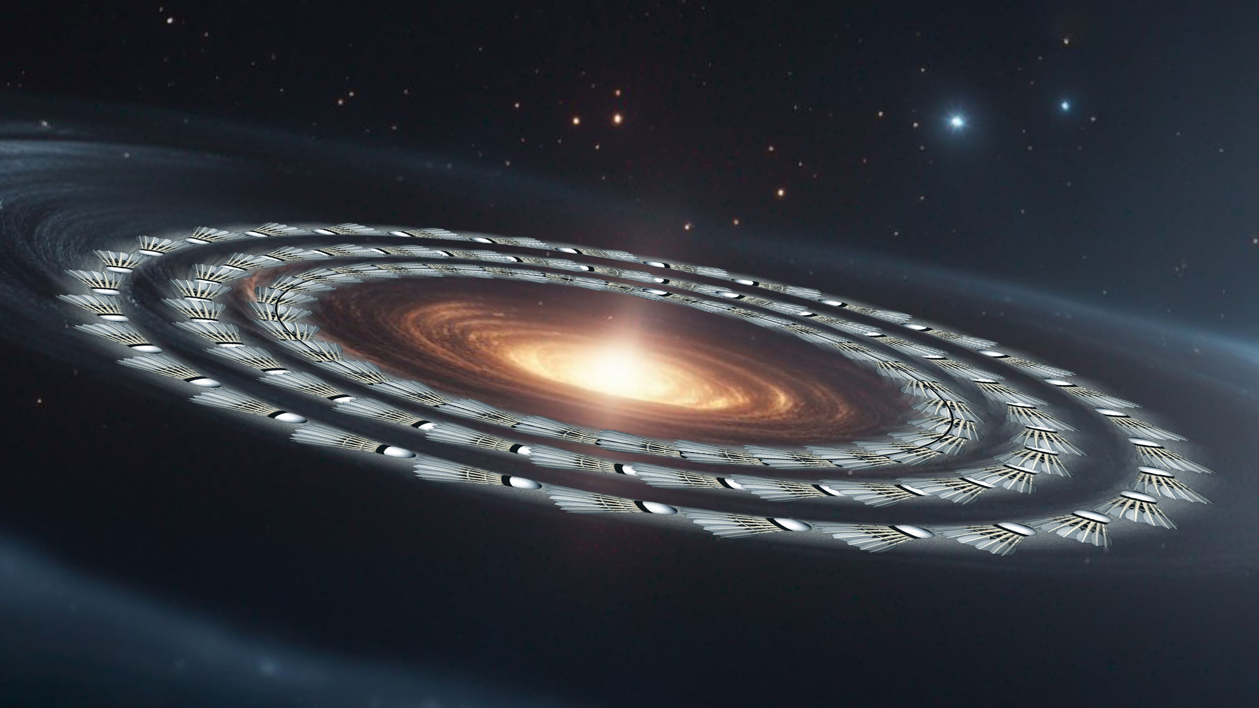 El modelo de bádminton de formación de planetas.