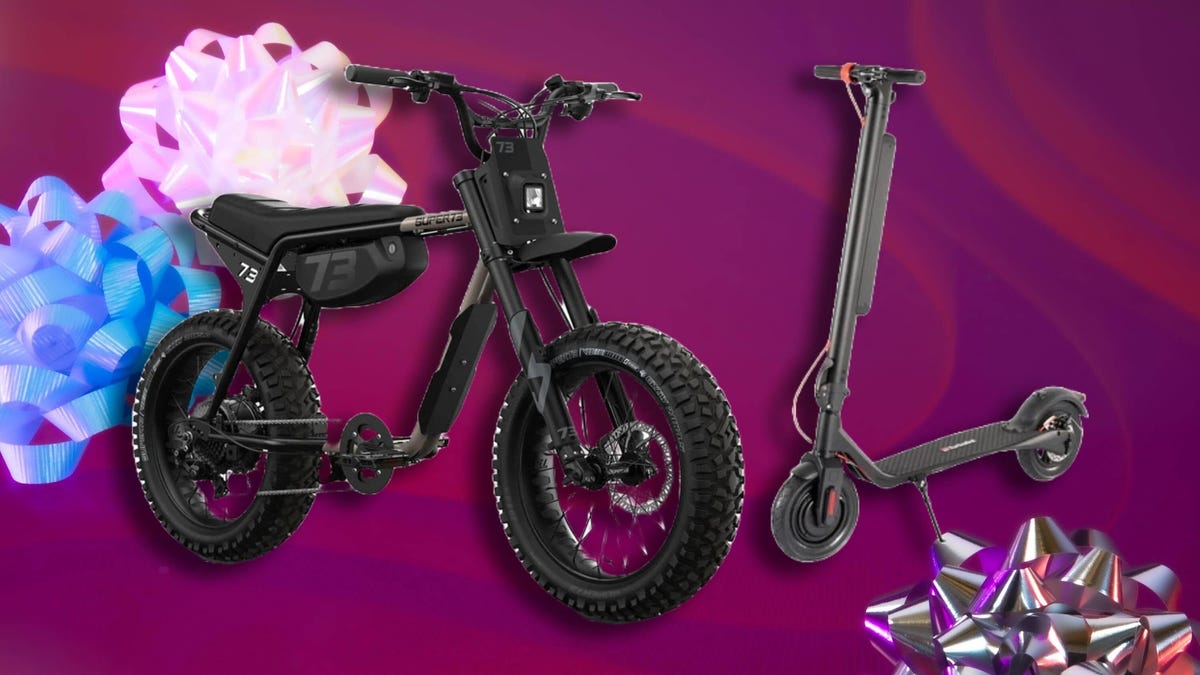 Las mejores bicicletas eléctricas y scooters para regalar en 2024