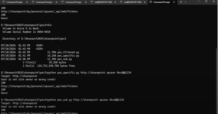 CISA advierte sobre la explotación activa de la vulnerabilidad de Microsoft SharePoint (CVE-2024-38094)