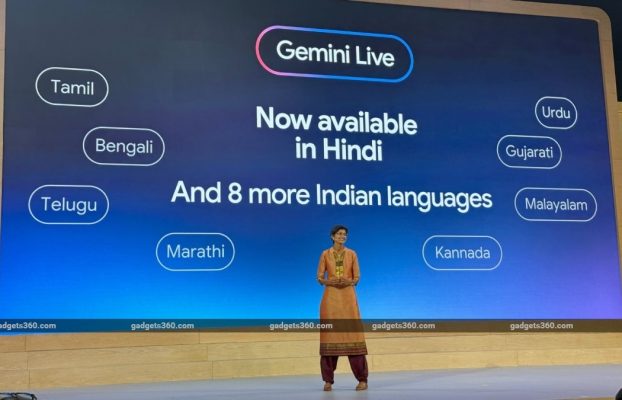 Google para India 2024: Gemini Live actualizado con soporte para hindi y ocho idiomas regionales más