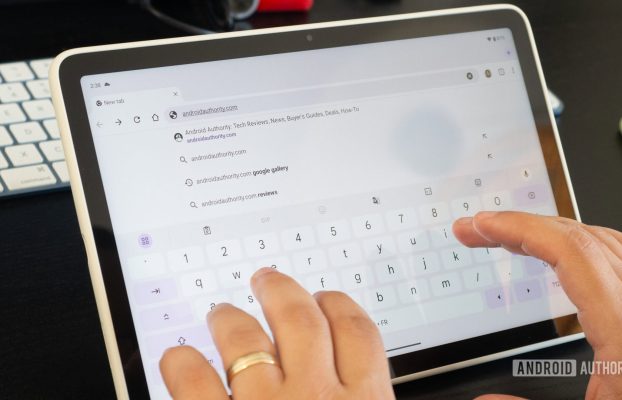 El menú de atajos de teclado de Android se está rediseñando para tabletas