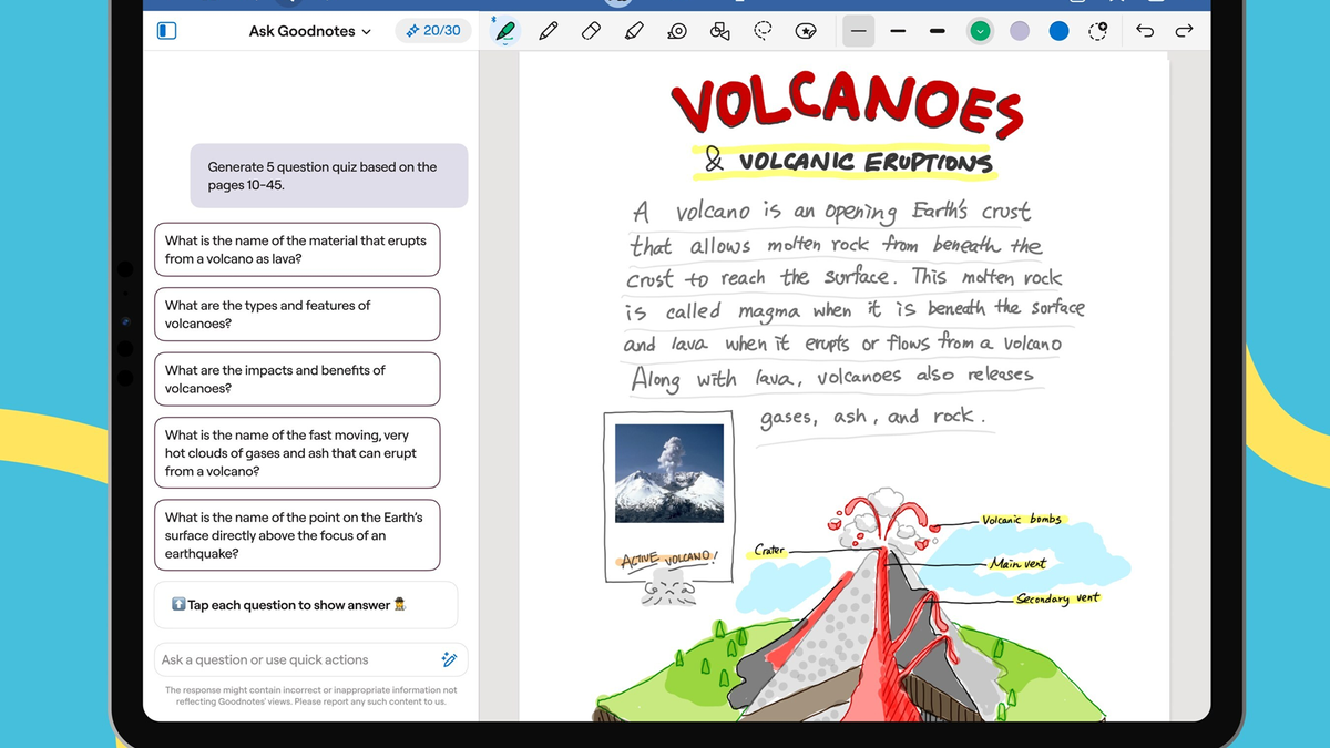Goodnotes añade una IA que puede leer y explicar incluso la peor escritura