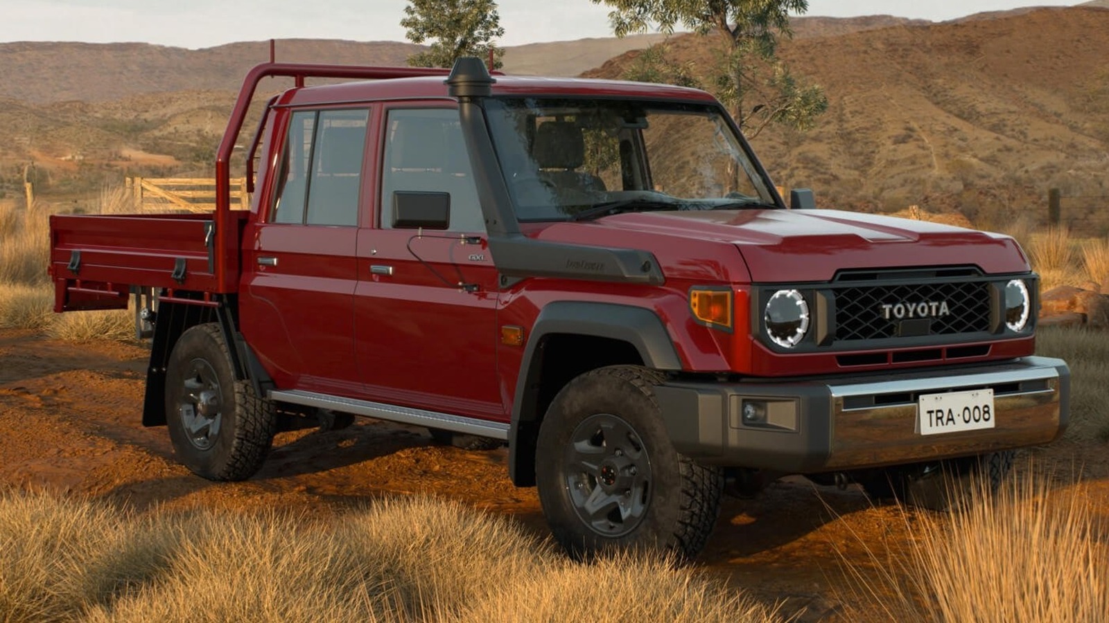 He aquí por qué no puede comprar el LandCruiser 70 de Toyota en EE. UU.