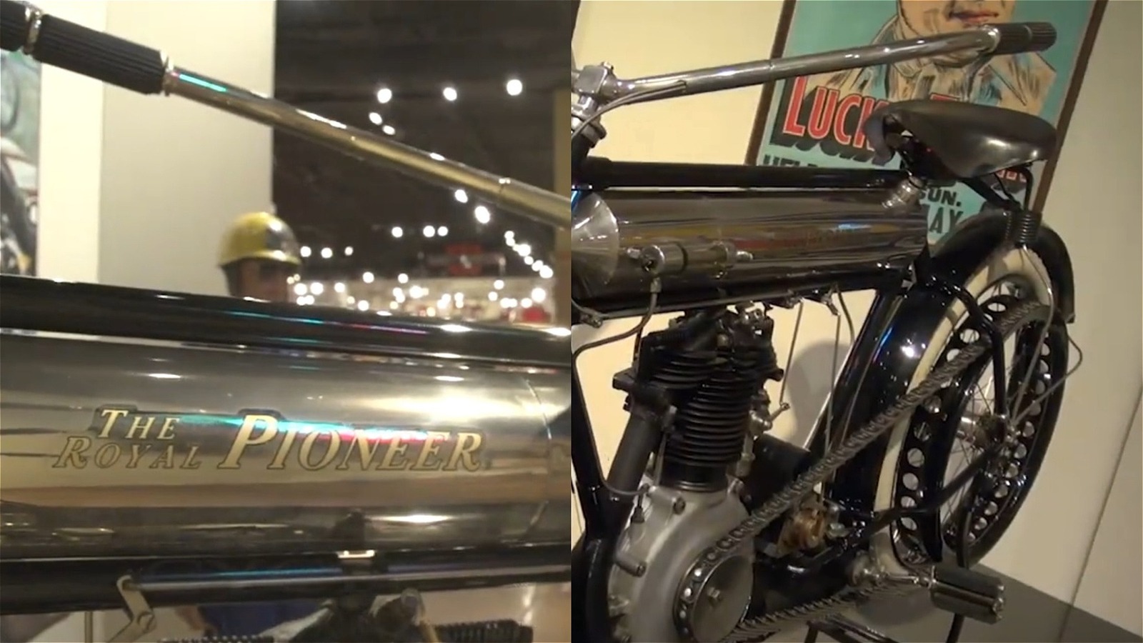 La motocicleta Royal Pioneer tiene una historia fascinante que no mucha gente conoce