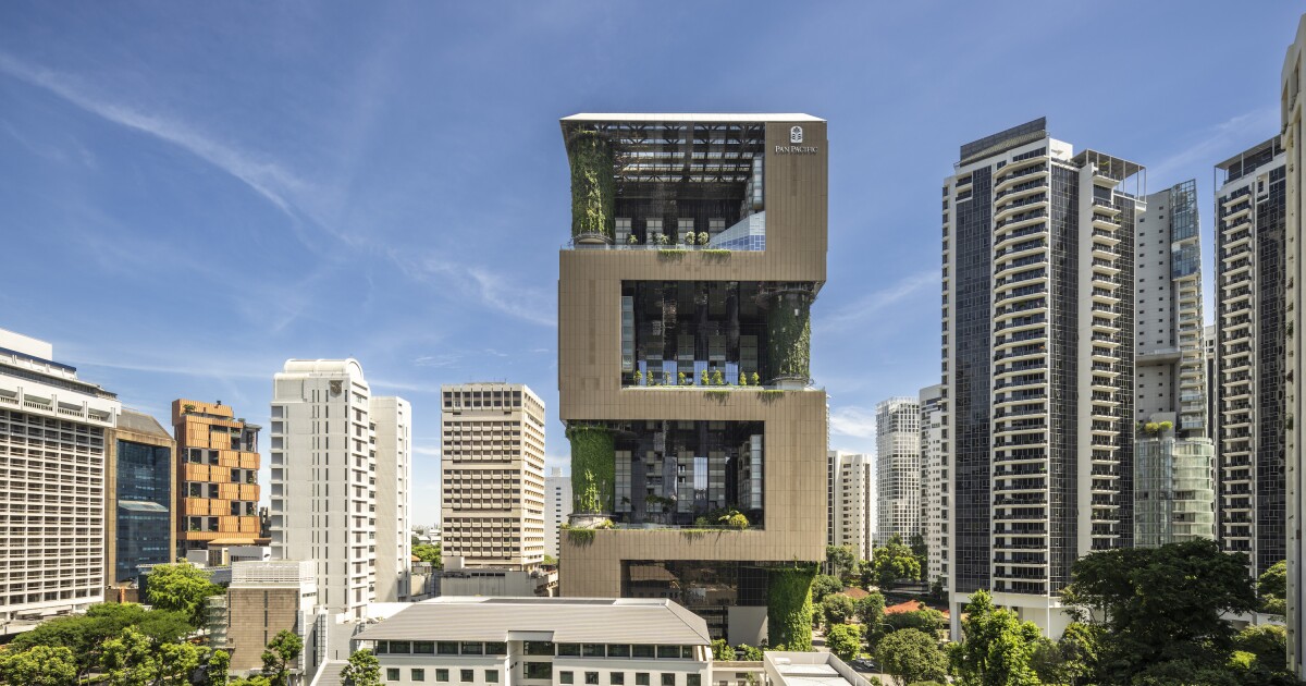 El mejor edificio alto del mundo apila verticalmente exuberantes terrazas verdes